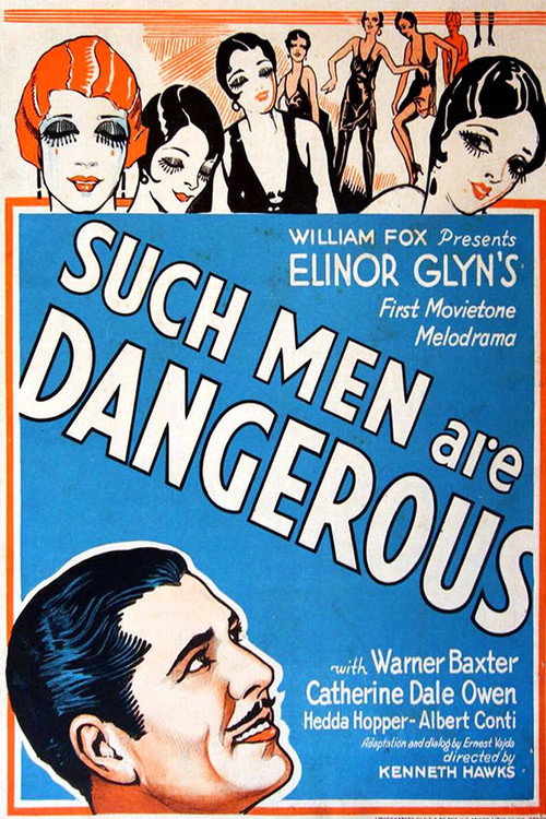 Movie poster for Such Men Are Dangerous (1930)