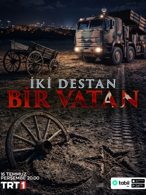 Movie poster for İki Destan Bir Vatan (2026)