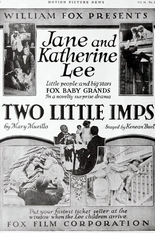 Movie poster for Two Little Imps (1917)