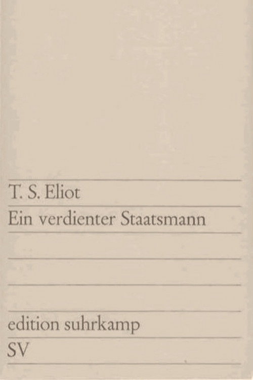 Movie poster for The Elder Statesman (1962)