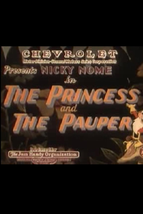 Movie poster for The Princess and the Pauper (1939)