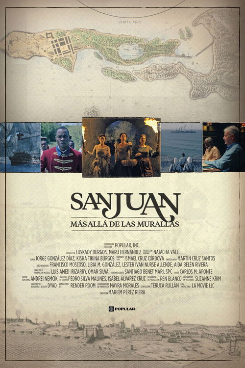 Movie poster for San Juan, más allá de las murallas (2022)