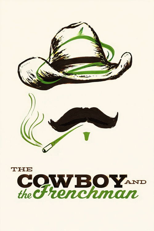 Movie poster for The Cowboy and the Frenchman (1988)