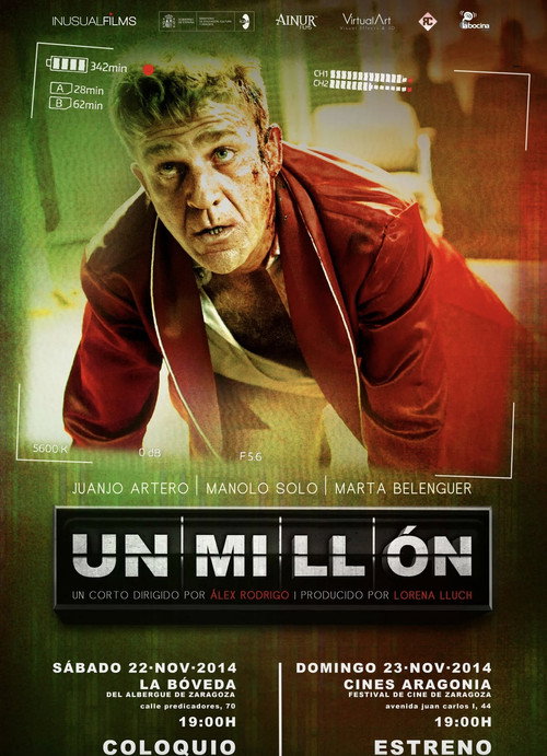 Movie poster for Un Millón (2014)
