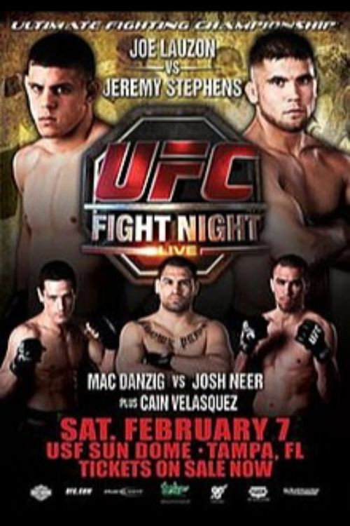 Movie poster for UFC Fight Night 17: Lauzon vs. Stephens (2009)