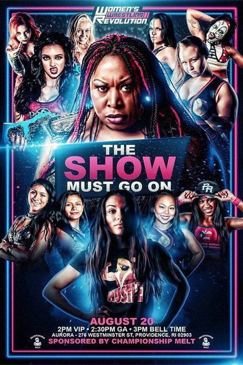 Movie poster for WWR The Show Must Go On (2017)