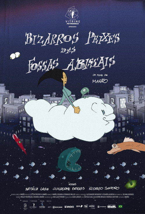 Movie poster for Bizarre Fish from the Abyssal Zone (2024)