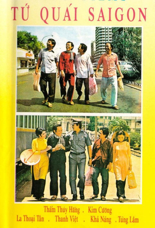 Movie poster for Four Oddballs of Saigon (1973)