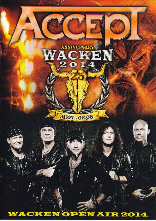 Movie poster for Accept: [2014] Wacken Open Air (2014)