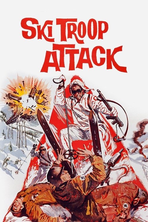 Movie poster for Ski Troop Attack (1960)