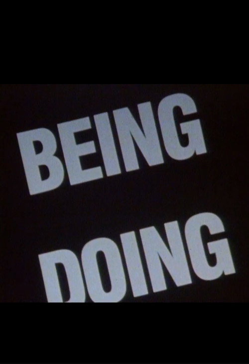 Movie poster for Being and Doing (1984)