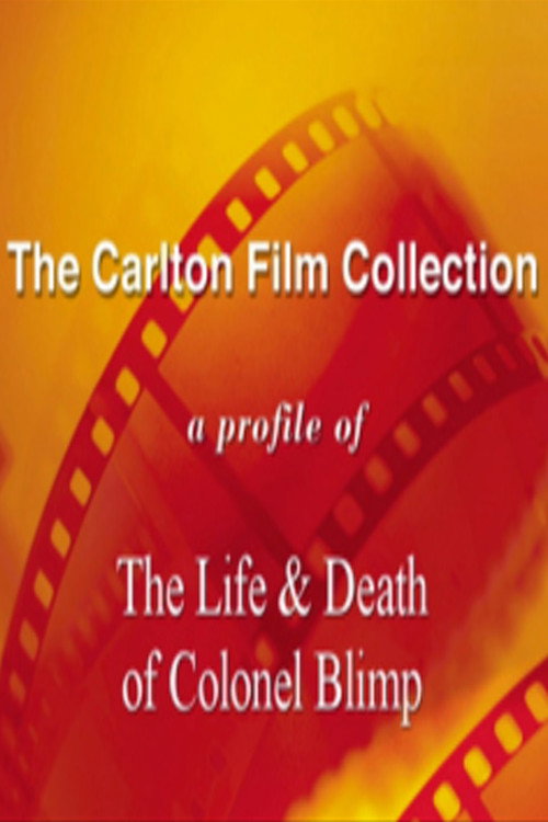 Movie poster for A Profile of 'The Life and Death of Colonel Blimp' (2000)