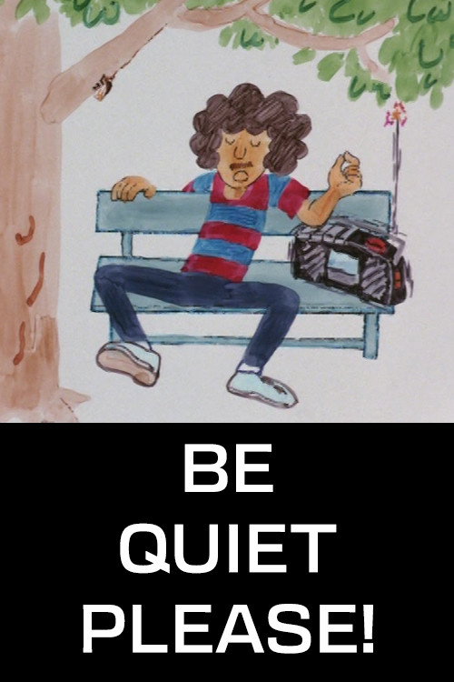 Movie poster for Be Quiet Please! (1980)