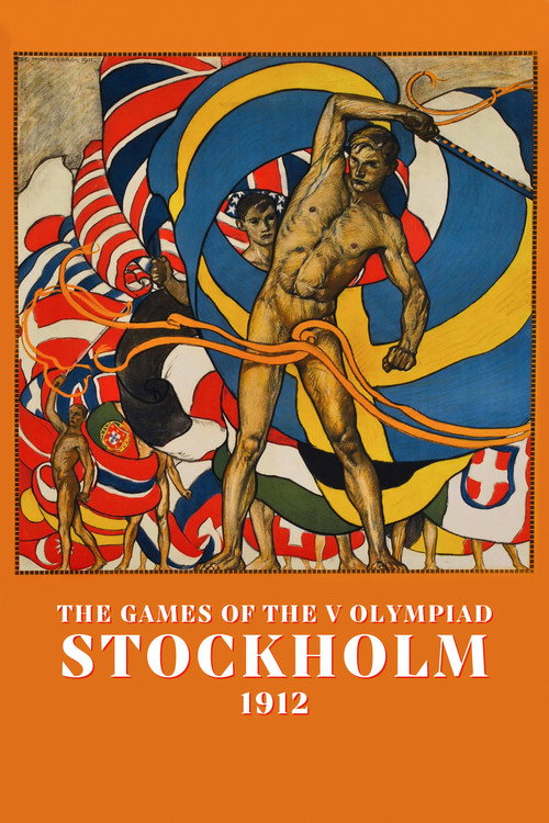 Movie poster for The Games of the V Olympiad Stockholm, 1912 (2017)