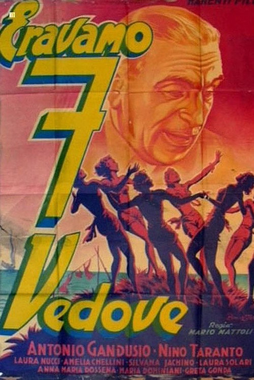 Movie poster for Eravamo sette vedove (1939)
