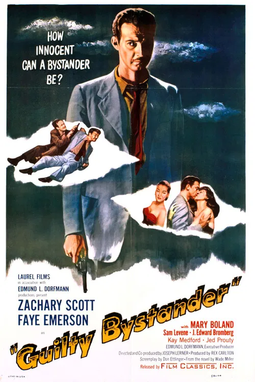 Movie poster for Guilty Bystander (1950)