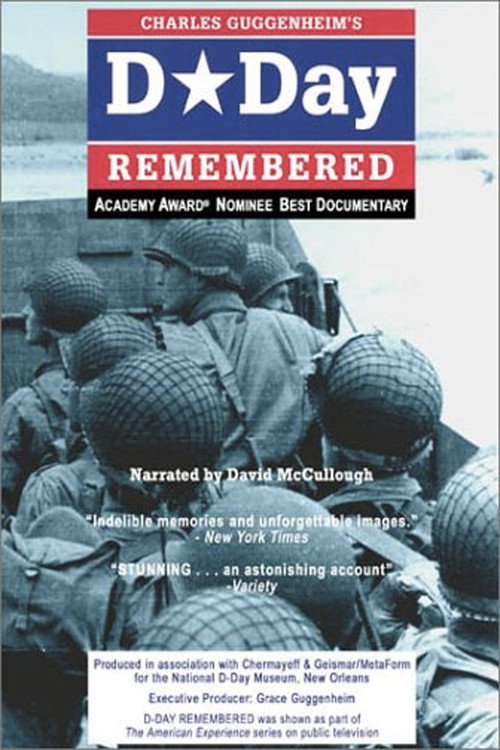 Movie poster for D-Day Remembered (1994)