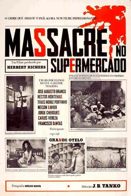 Movie poster for Massacre no Supermercado (1968)