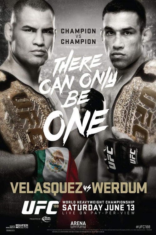 Movie poster for UFC 188: Velasquez vs. Werdum (2015)