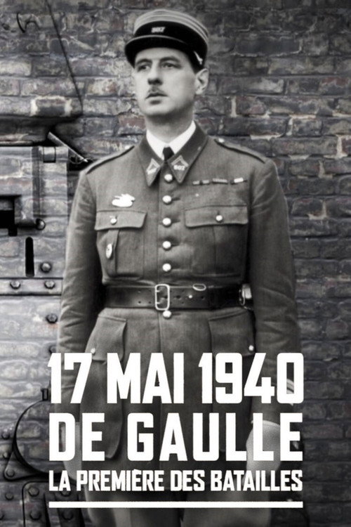 Movie poster for De Gaulle, premières batailles (2019)