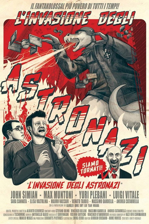 Movie poster for The invasion of the Astronazis (2009)