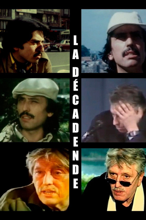 Movie poster for La décadence (2016)