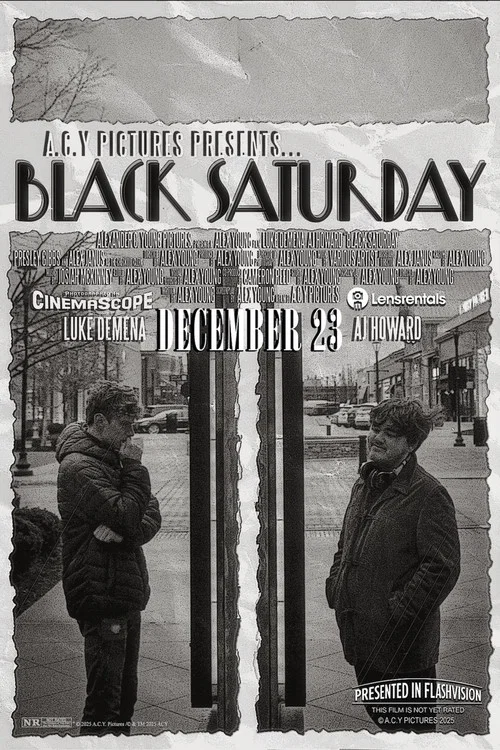 Movie poster for Black Saturday! (2025)