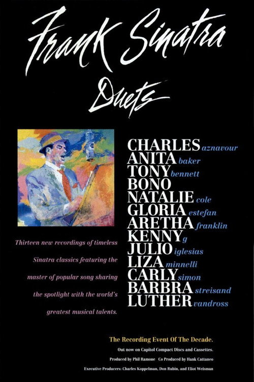Movie poster for Sinatra Duets
