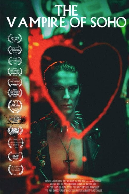 Movie poster for The Vampire of Soho (2018)