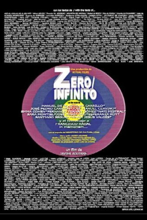 Movie poster for Zero/infinito (2002)