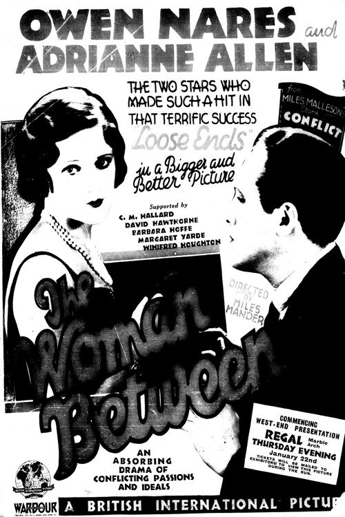 Movie poster for The Woman Between (1931)
