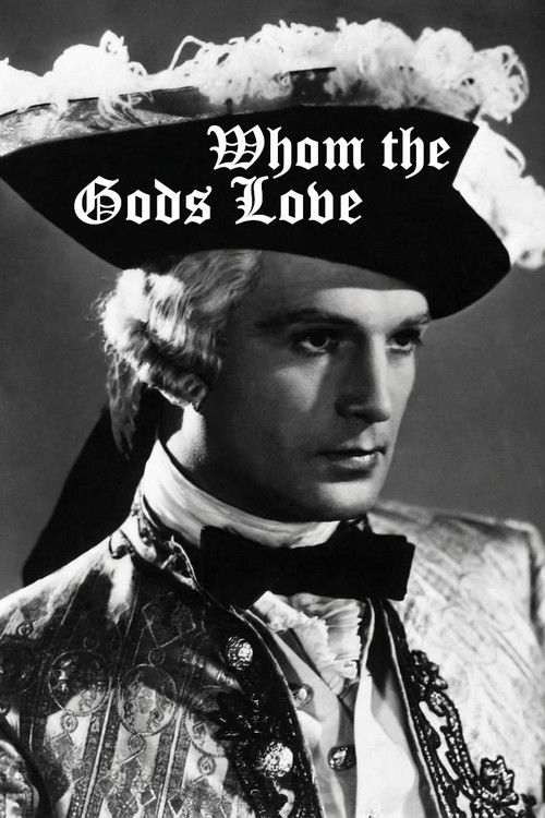 Movie poster for Whom the Gods Love: The Original Story of Mozart and His Wife (1936)