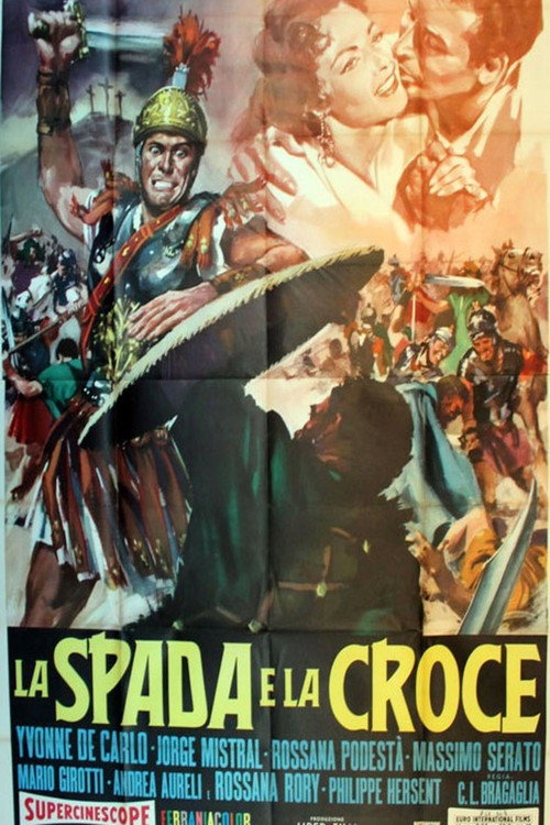 Movie poster for The Sword and the Cross (1958)