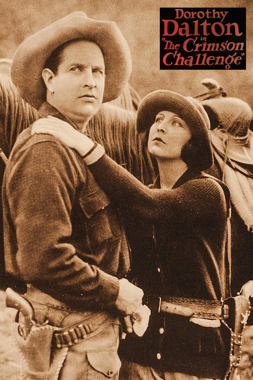 Movie poster for The Crimson Challenge (1922)