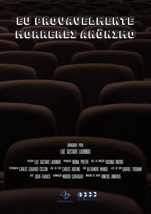 Movie poster for I will probably die anonymous (2019)