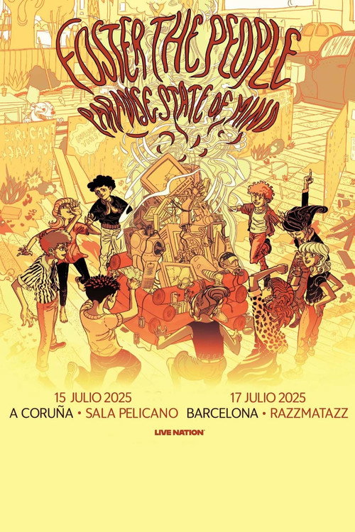 Movie poster for Foster The People: Paradise State of Mind Tour - Live From Razzmatazz Barcelona (July 17, 2025) (2025)