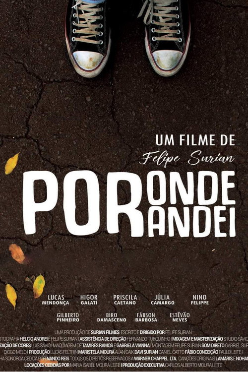 Movie poster for Por Onde Andei (2017)