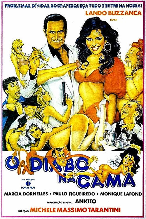Movie poster for O Diabo na Cama (1988)