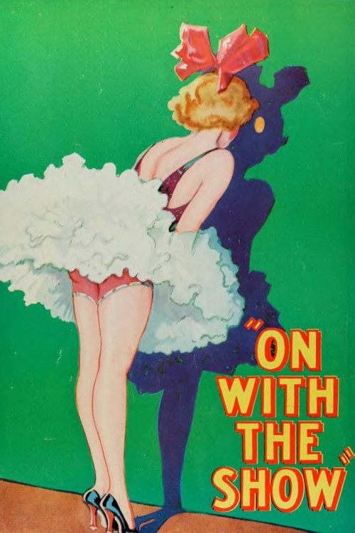Movie poster for On With the Show! (1929)