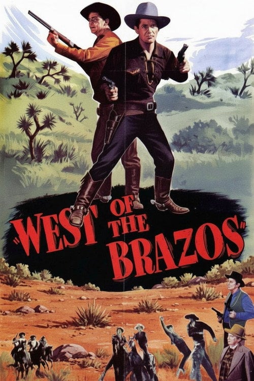 Movie poster for West of the Brazos (1950)