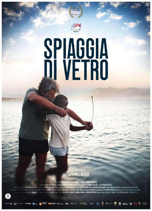 Movie poster for Spiaggia di vetro (2025)