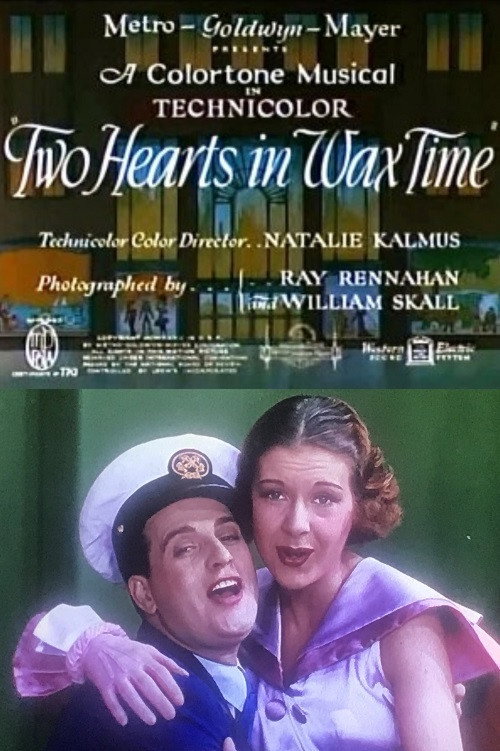 Movie poster for Two Hearts in Wax Time (1935)