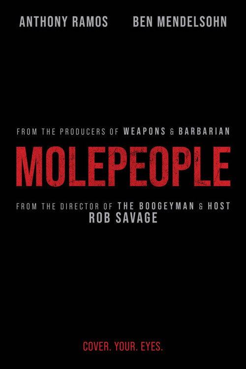 Movie poster for Molepeople