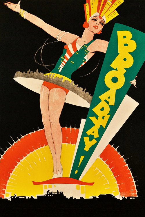 Movie poster for Broadway (1929)