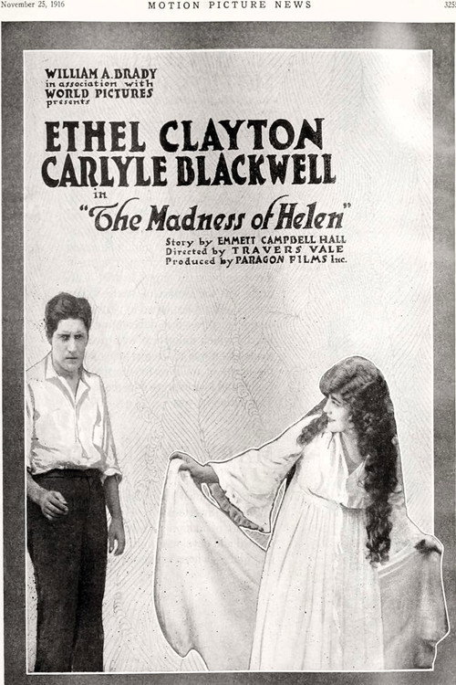 Movie poster for Beyond the Wall (1916)