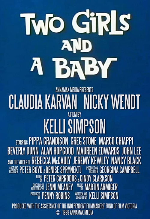Movie poster for Two Girls and a Baby (1998)