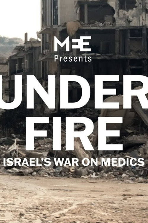 Movie poster for Under Fire: Israel's War On Medics (2025)