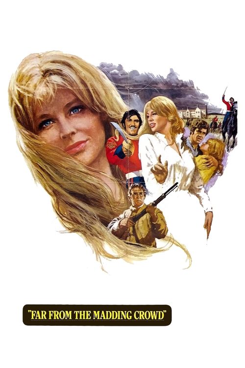 Movie poster for Far from the Madding Crowd (1967)