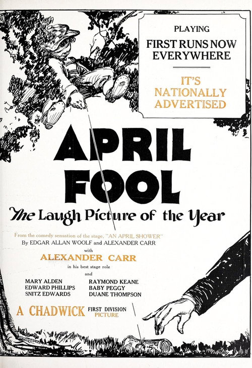 Movie poster for April Fool (1926)