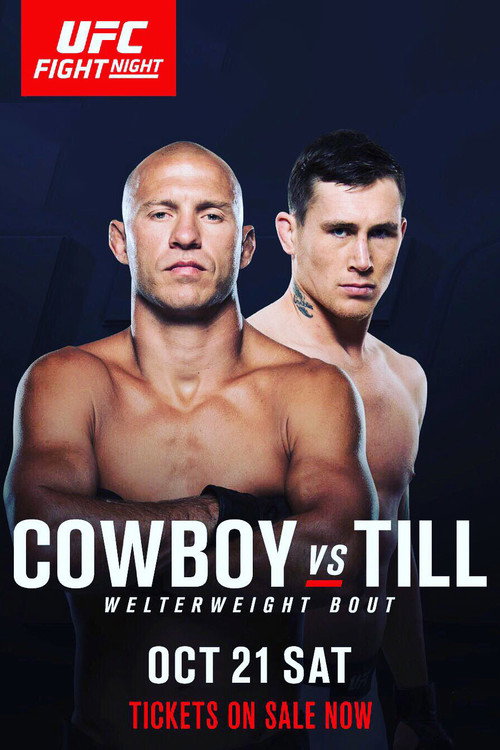 Movie poster for UFC Fight Night 118: Cerrone vs. Till (2017)